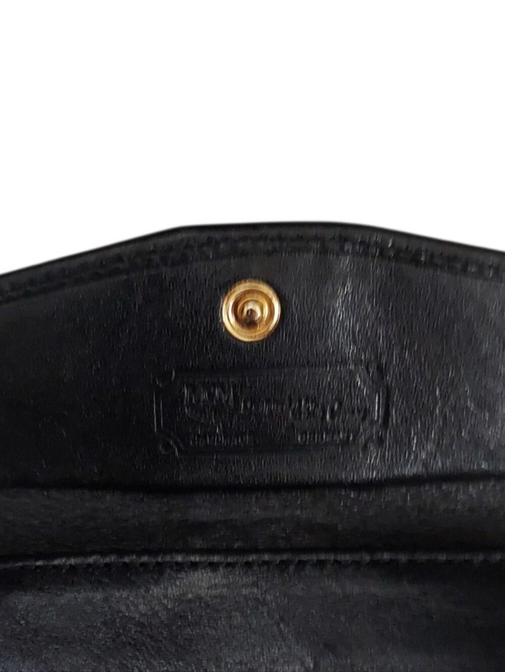MCM Vintage Leather & Coated Canvas Wallet Great Condition - Picture 3 of 4